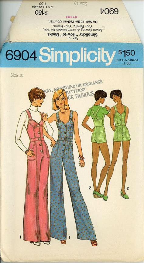 1970s jumpsuit pattern|More.